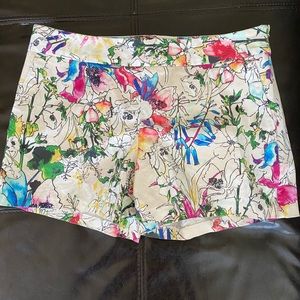 Express watercolor shorts